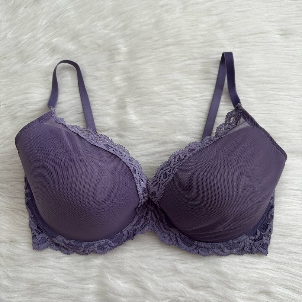 Natori Feathers Lace Underwire Countour Bra, Size 36DDD